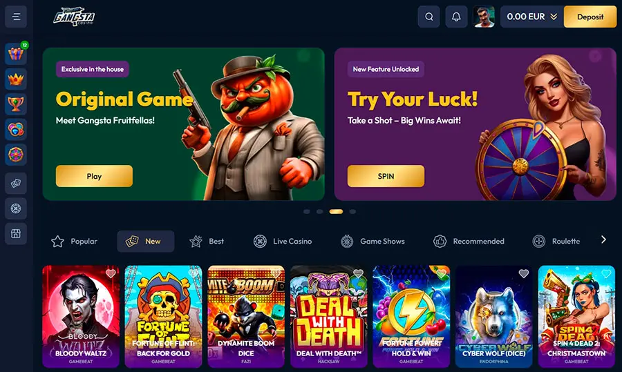 Valutazione del sito Gangsta Casino: caratteristiche, vantaggi e svantaggi